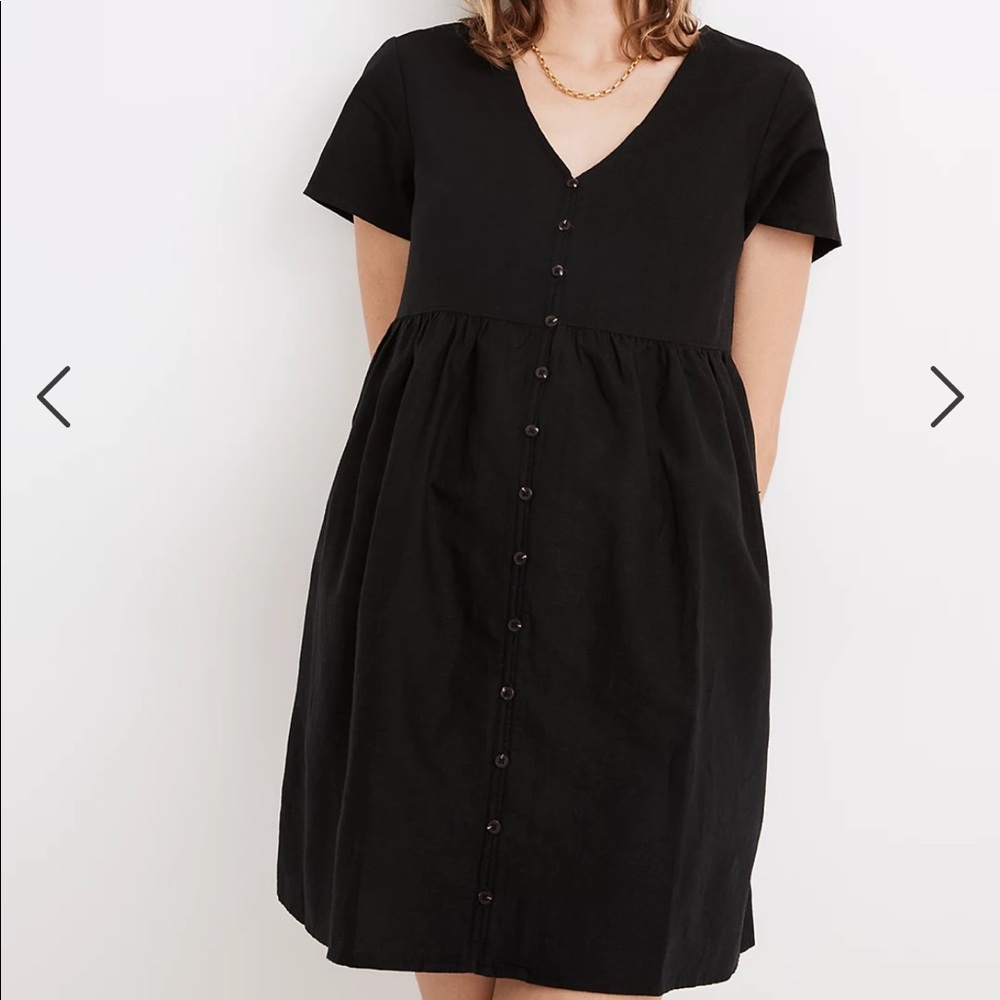 Madewell Linen Button up Dress